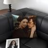 OOutlander Movie Cushion Cover Natural Linen Organic Fabric DoubleSided Printing Sofa Home Decor Gift Pillow Case