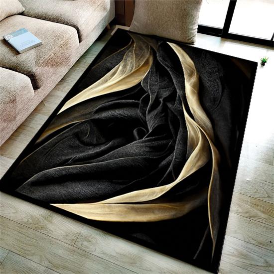 EPeddler Home Dekorativní leopardí vzor Digitální tisk Omyvatelný protiskluzový bodový základ Nová generace Obývací pokoj, kuchyně, předsíň Koberec a podlahová rohož