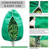 Plant Cold Proof Cover Freeze Protection Cover with Zipper Drawstring Breathable Frost Blanket for Outdoor Winter Shrubs Trees Potted Plants