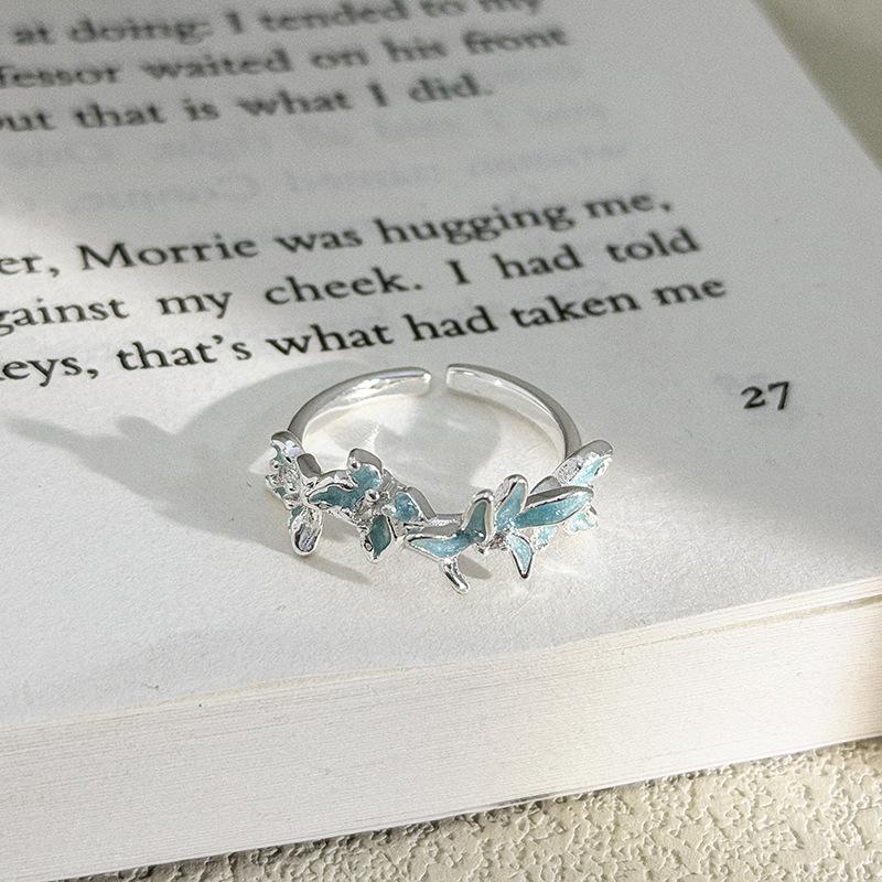 Niche Starlight Full Of Diamonds, Zir*****Pen Ring, Super Fairy Tide Cool Light Luxury, Niche High-End Feeling Stacked Ring Woman