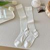 High Quality Long Socks Simple Style Casual Long Socks Fashion Knee High Socks  For Girls