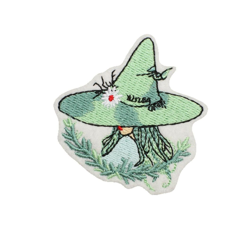 Magic Forest Embroidery Cloth Sticker Magic Book Patch Sticker Wizard Bag Decoration Embroidery Label Heat Transfer Seal Sticker