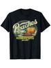 Vintage Peaches Records & Tapes 1975 Graphic T-Shirt 100% Cotton O-Neck Short Sleeve Summer Cas