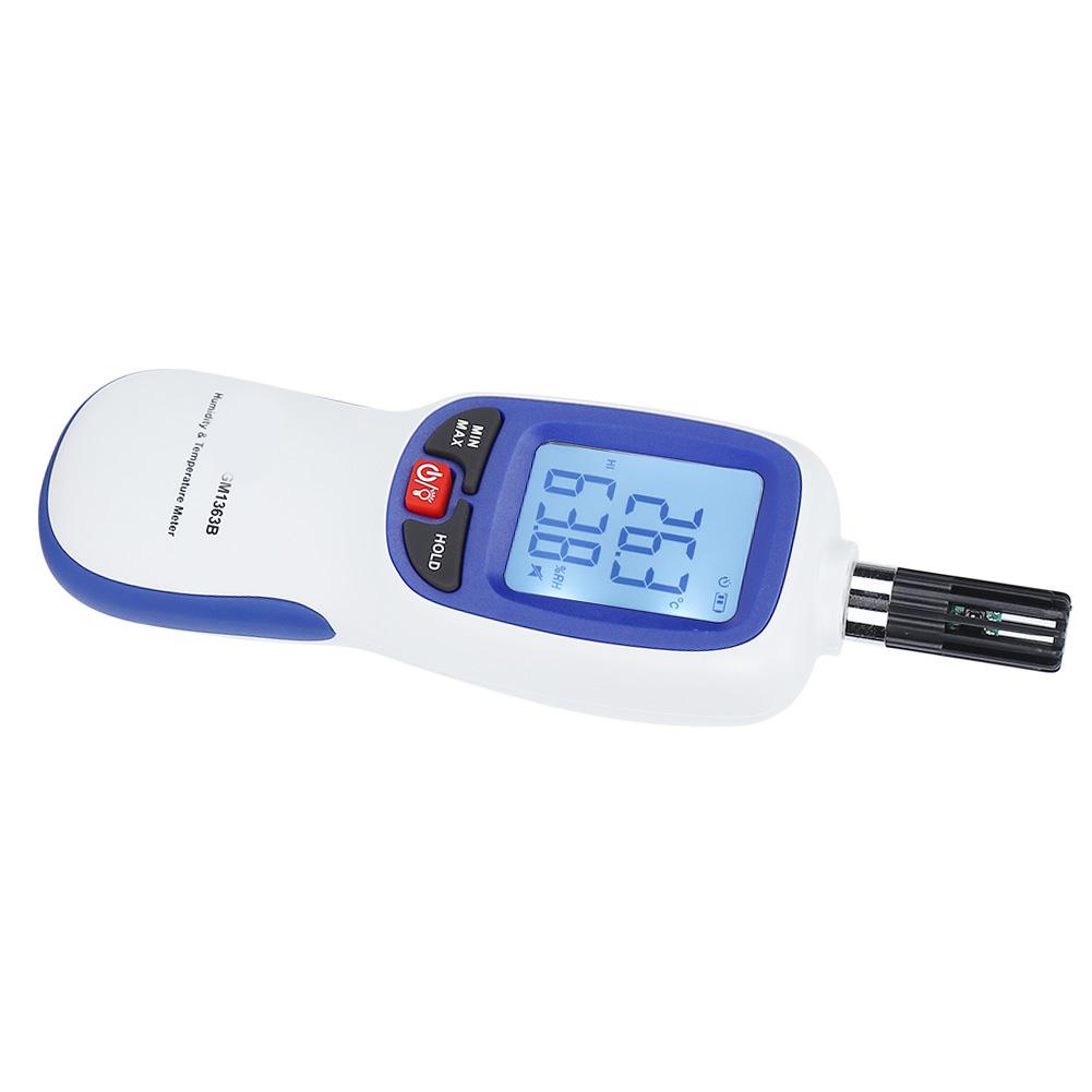 

Portable Digital ThermoHygrometer LCD Mini Temperature and Humidity Meter Gauge for Industry Agriculture
