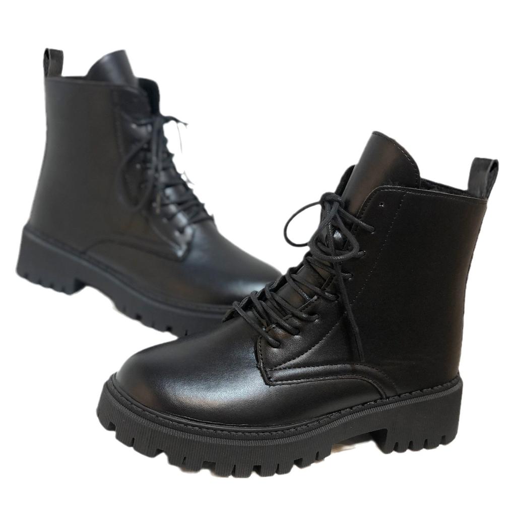 Foreign trade large size platform Martin boots women's British style 2025 autumn and winter new boots locomotive women's boots fashion short boots w