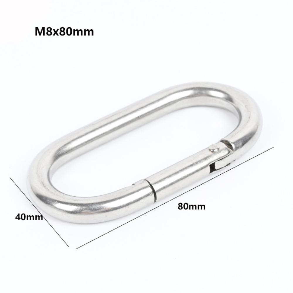 Multistyles Safety Diving Buckle Clip Camping Carabiner Simple Hook Snap Kayak Accessories