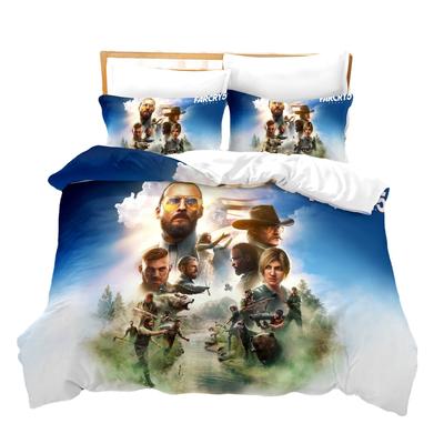 3D Print Far Cry Beddengoed Set Spel Dekbedovertrek Bedovertrek met Kussensloop Twin Enkel Queen King Maat Jongens Volwassene Huis