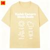 Kids Girls T-Shirt, Rainbow Heart & Butterfly Print Short Sleeve Casual Cotton Tee for Daily & Summer