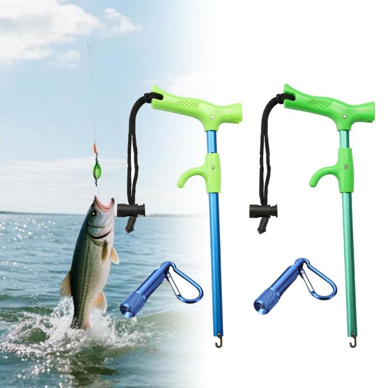Portables Fishing Hook Remover Tool For Lures Hook Aluminum Alloy Tube Hook Detacher Ergonomic Handle