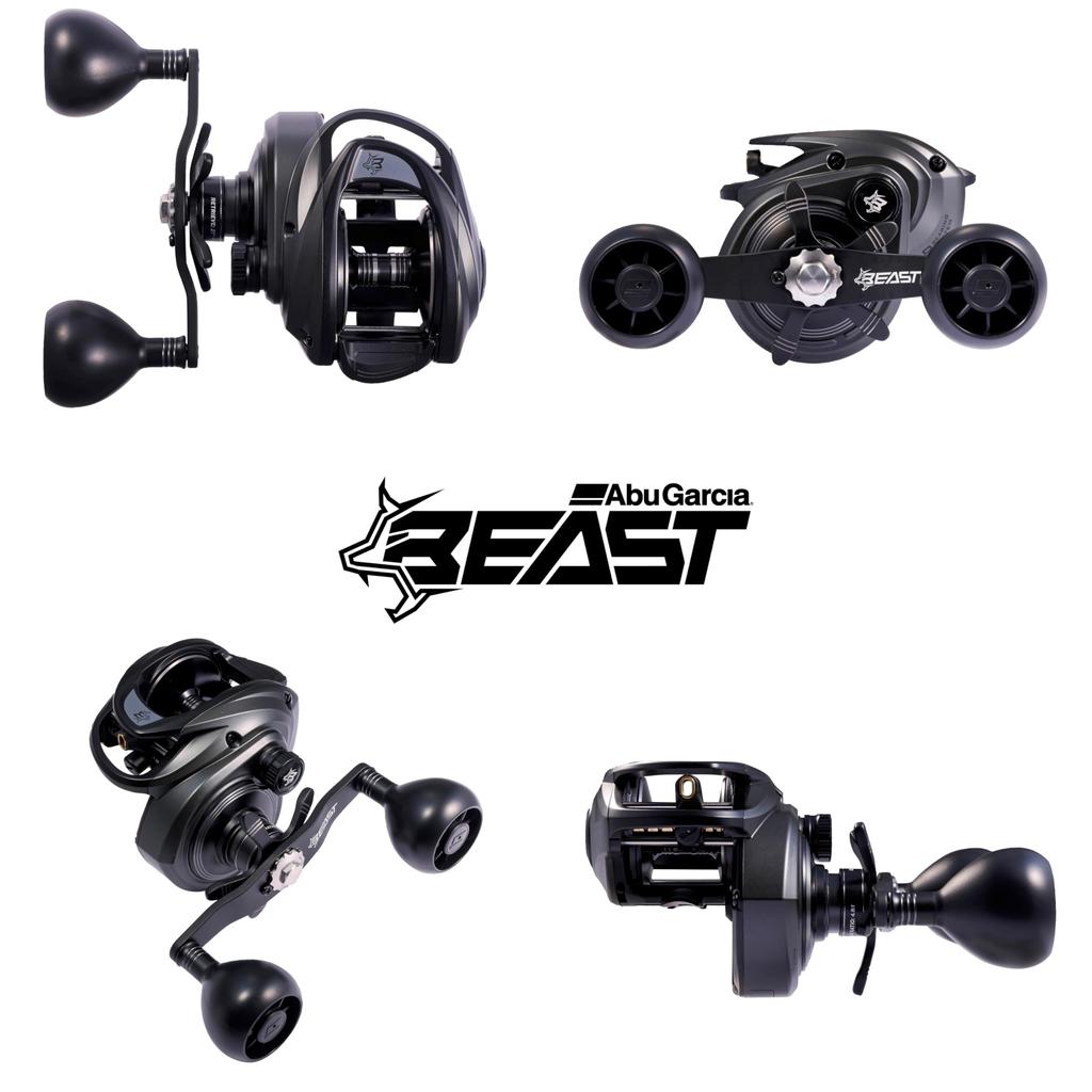 Abu Garcia Beast LP Beast 400 Baitcasting Reel Low Profile Suitable for Saltwater Big Game Fishing Left-Handed - - Bass, Fishing,