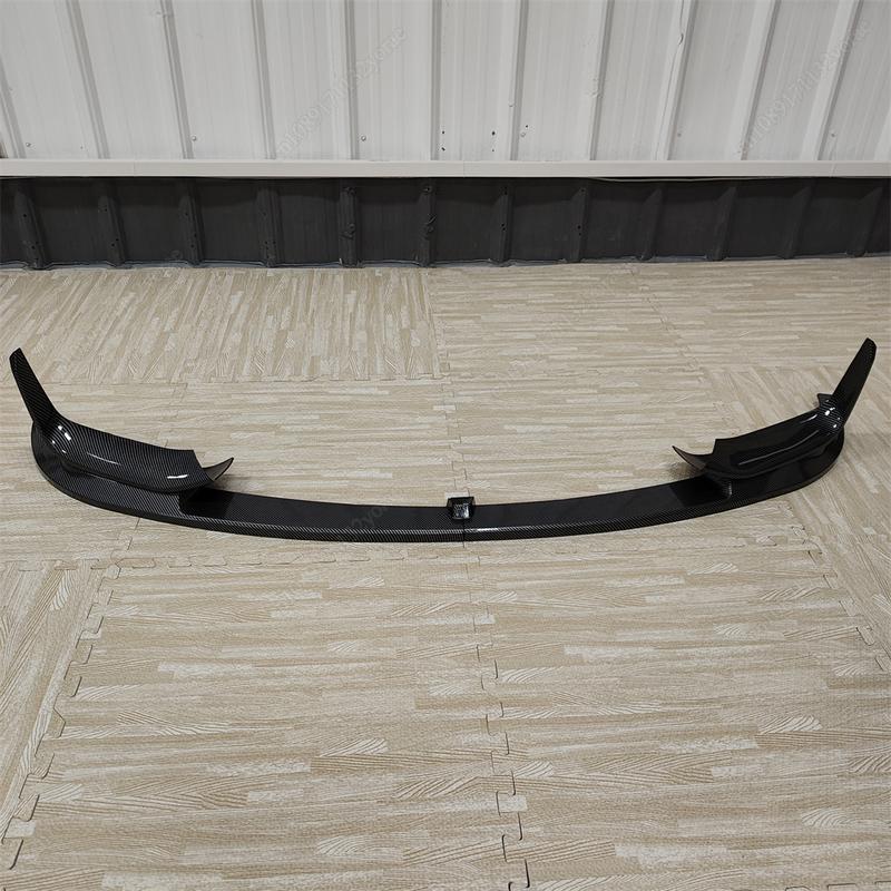 4PCS For BMW 3 Series F30 2012-2018 M3 M4 Style Car Front Bumper Lip Spoiler Splitter Diffuser ABS Gloss Black Bodykits Tuning
