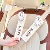 Cute Miffy Seat Belt Covers and Shoulder Pads for Soft and Protects Shoulders and Reduces Suitable for Children and Set of Cute Car Travel Unofficial