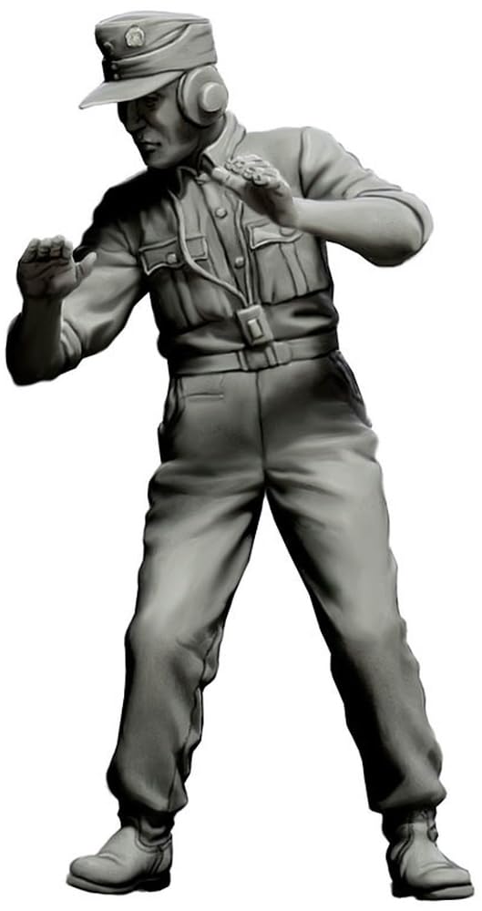 Master Box German Tank Riding 5 Tank Soldiers Plastic Model MB35201 1/35 1944-45