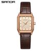 Orologio da Commute Quadrato al Quarzo Moda Retro Coreana da Donna Sanda