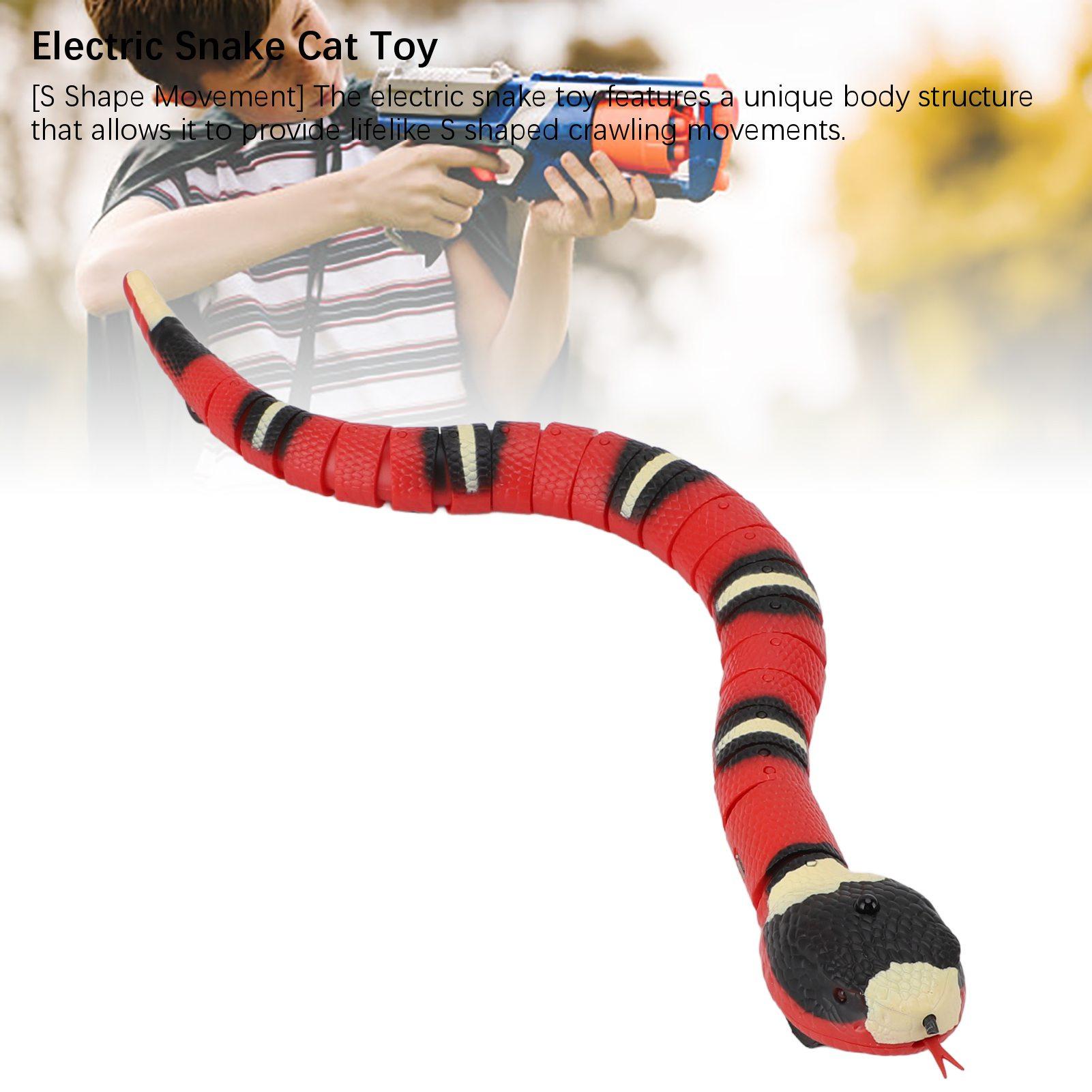 

Electronic Sensing Snake Toy Induction Activation Automatic Crawling Electric Snake Toy for Prank