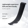 20mm 22mm Curved End Soft Rubber Wristband For Moon Swatch Strap For Omega 300 SEAMASTER 600 PLANET OCEAN Watchband Accessories