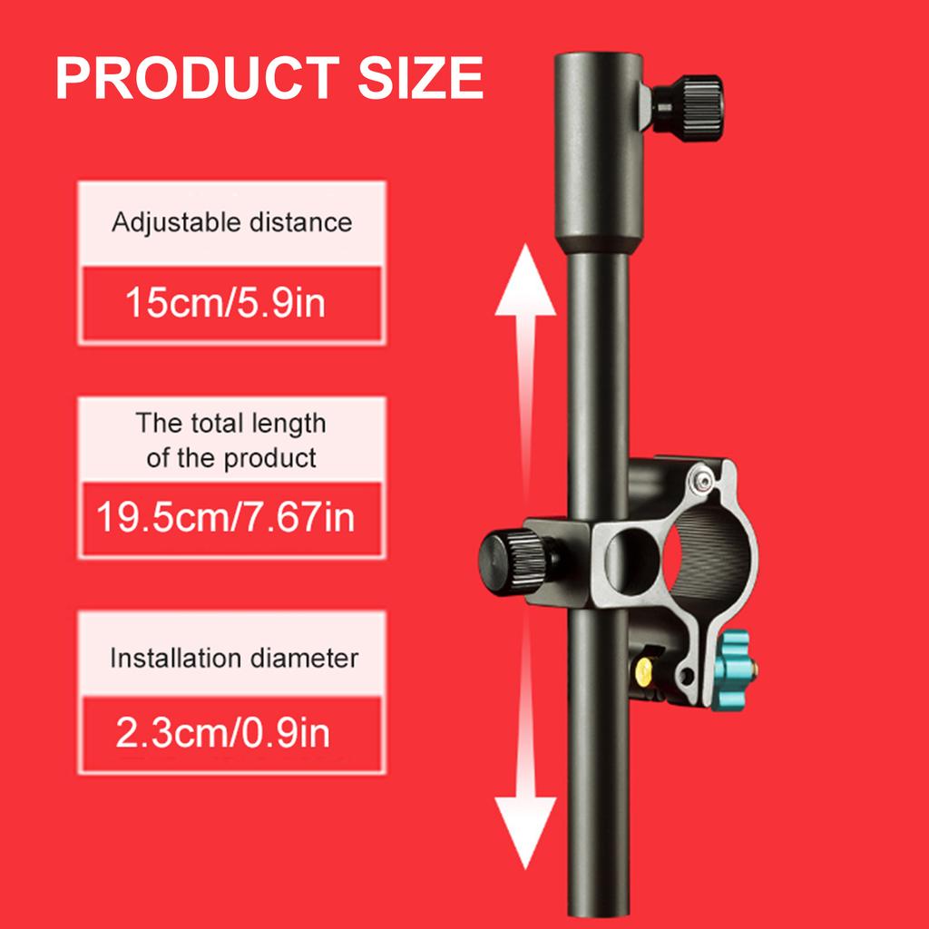 Adjustable Umbrella Bracket Fishing Rod Holder Easy Installation Fishing Chair Umbralla Holder Fishing Clamps Stand