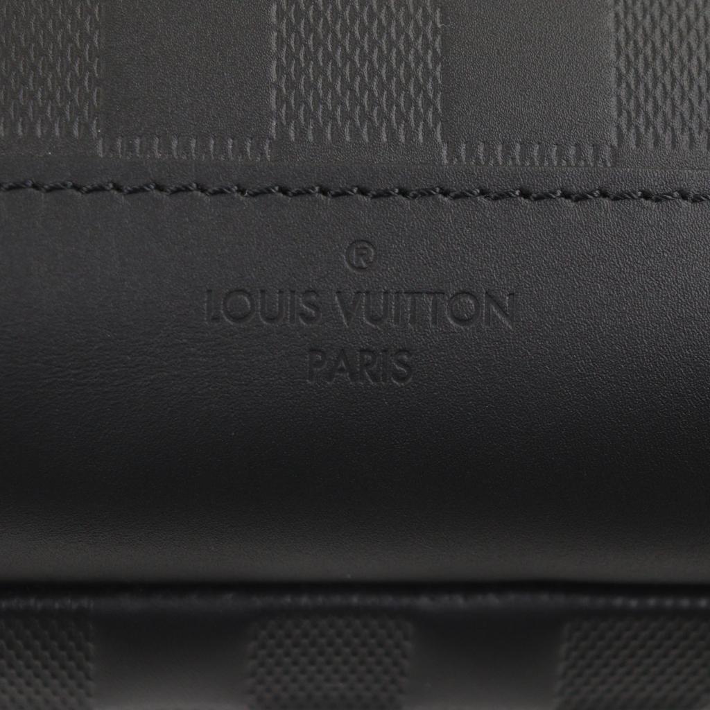 Pristine LOUIS VUITTON Sling Bag Damier Infini Avenue Sling Bag Leather N41720 Used
