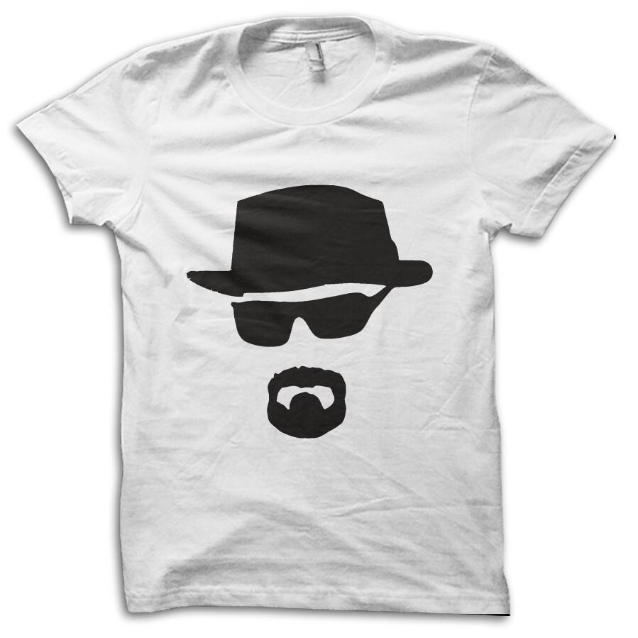 Breaking Bad Heisenberg Silhouette Shadow TV Show T-Shirt M5505 S разноцветный