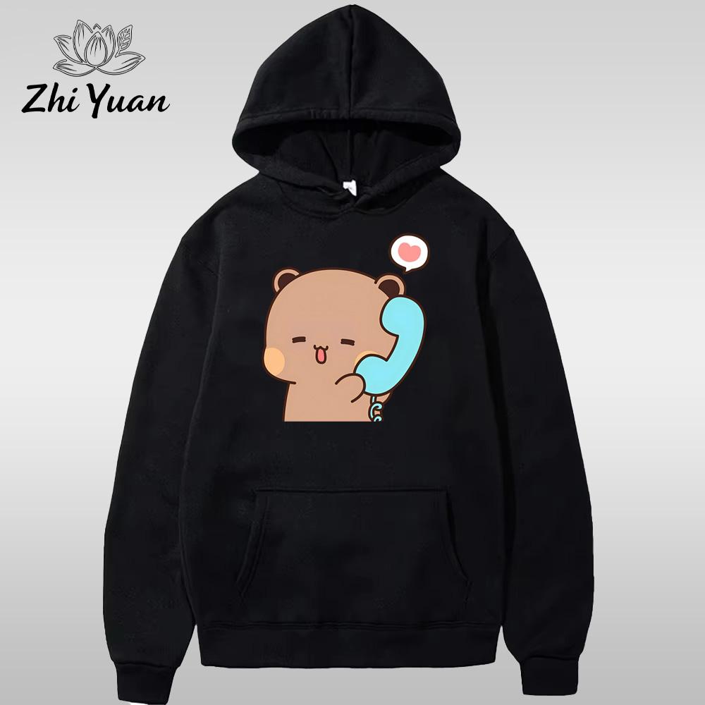 

Conjunto de sudaderas con capucha para parejas con estampado lindo Regalo para amantes Jersey divertido Sudadera unisex Parejas 3XL