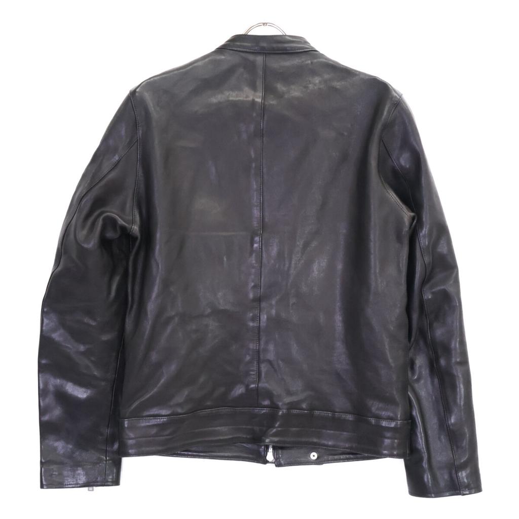 TOMORROWLAND Black Lambskin Leather Single Rider's Jacket Jacket M blackUsed
