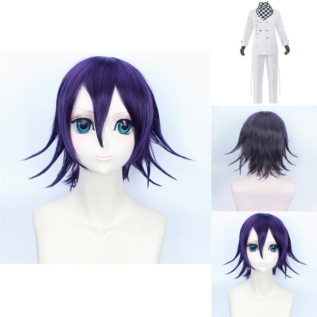 Unisex Danganronpa V3 Ouma Kokichi Cosplay Costume With Detailed Accessories