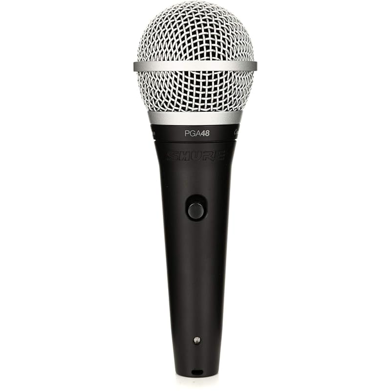 

SHURE dynamic vocal microphone 1/4 inch phone cable included PGA48QTR []