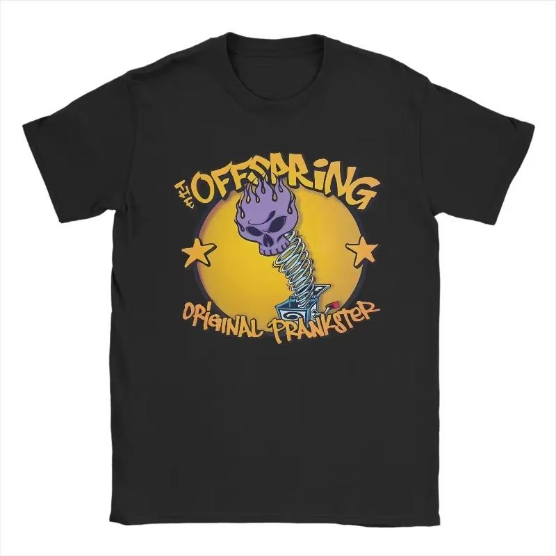 

The Offspring Music Casual Cute Tshirt Womens Novelty Tshirt Round Neck Tshirt Short Sleeve Fashion Harajuku Kawaii Tshirt S