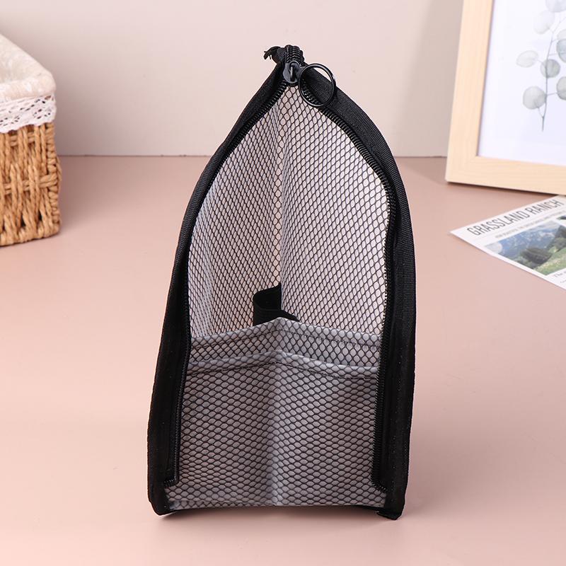 

1 шт. дорожная косметичка из ЭВА, стоящая сумка для кистей для макияжа, подставка для ручек, инструмент для хранения зубных щеток, водонепроницаемая туалетная сумка чёрный