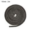 Fireplaces Sealing Rope Stove Fire Sealing Strip Wood Burning Stove Log Burner Door Seal High Temperature Glass Fiber Fireproof
