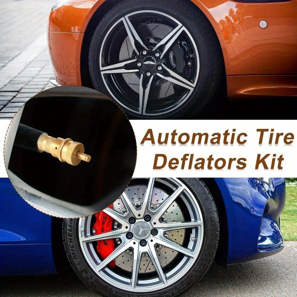 1PC Tire Deflators Offroad Accessories Kit 6-30 PSI Adjustable, Automatic for Car Truck Motorcycle Tyre Deflator Kit for Tires
