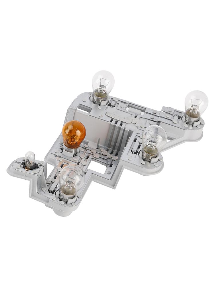 Suporte de lâmpada traseira direita com lâmpadas para Mercedes W204 Classe C 2007-2010