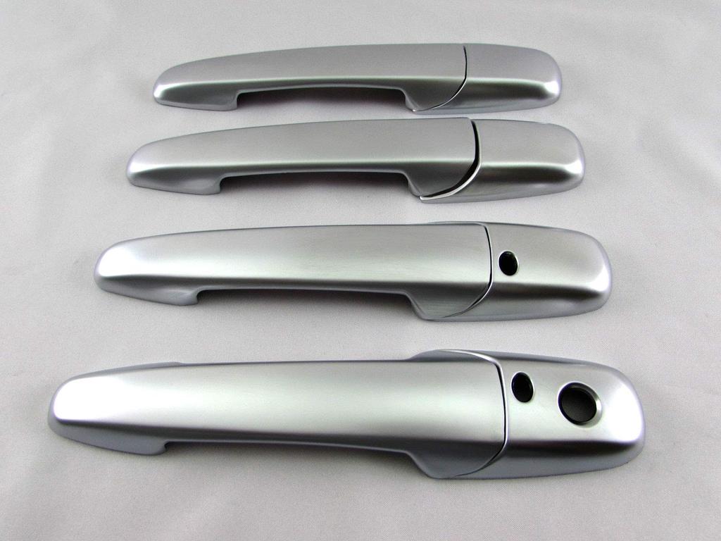 BRIGHTZ MPV LY3P Door Handle Cover Advanced Key Satin Silver LY3 Y3 3 M P V 33280 Knob, Compatible, [DHC-NOBU-331]