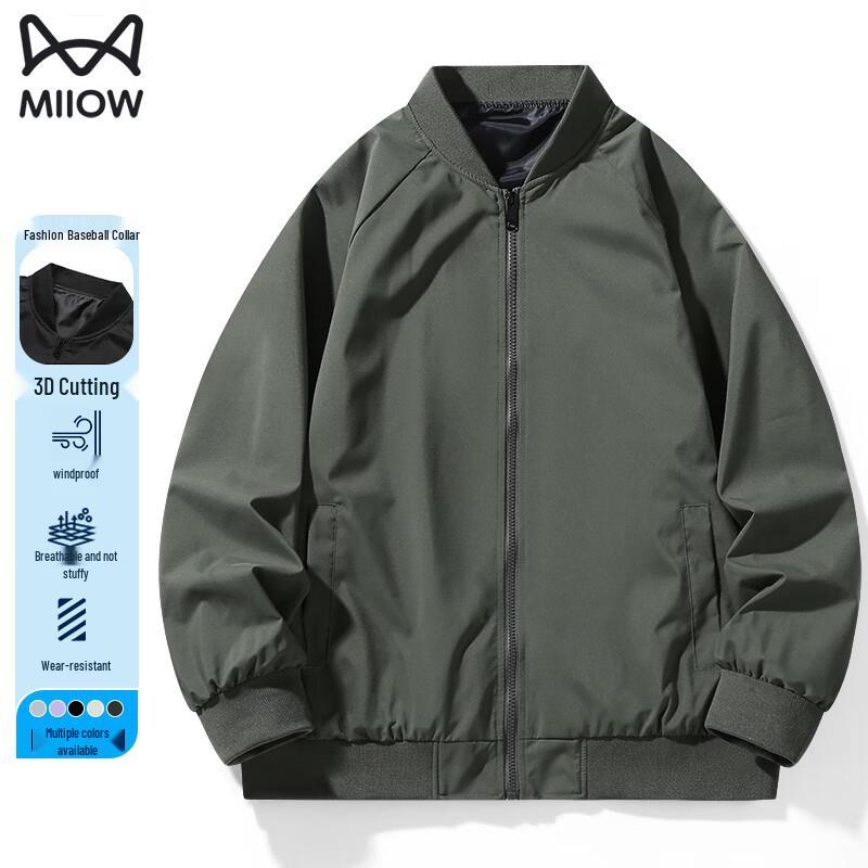 

Maoren Men s Stand-Collar Outdoor Jacket L