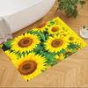 Sunflower Field Pattern Non-Slip Home Carpet Design for Office Decor Living Room Bedroom Gift
