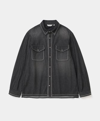 UNIFORM BRIDGE Concho Denim Shirt Black