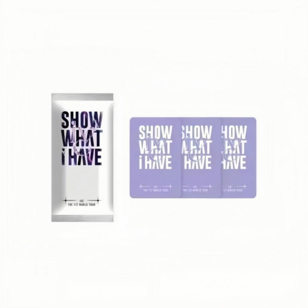 IVE Мировой тур Show What I Have MD Торговая фотокарточка Неоткрытая фотокарточка IVE (Внутренняя доставка)