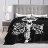 Darkhold Scarlett Witch Of Chaos Blanket Soft Warm Flannel Throw Blanket Bedspread for Bed Living Room Picnic Travel Home Couch
