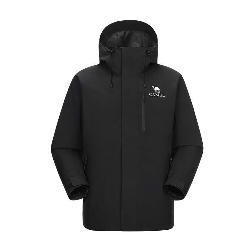 Camel Men's Winter 3-in-1 Hardshell Down Jacket