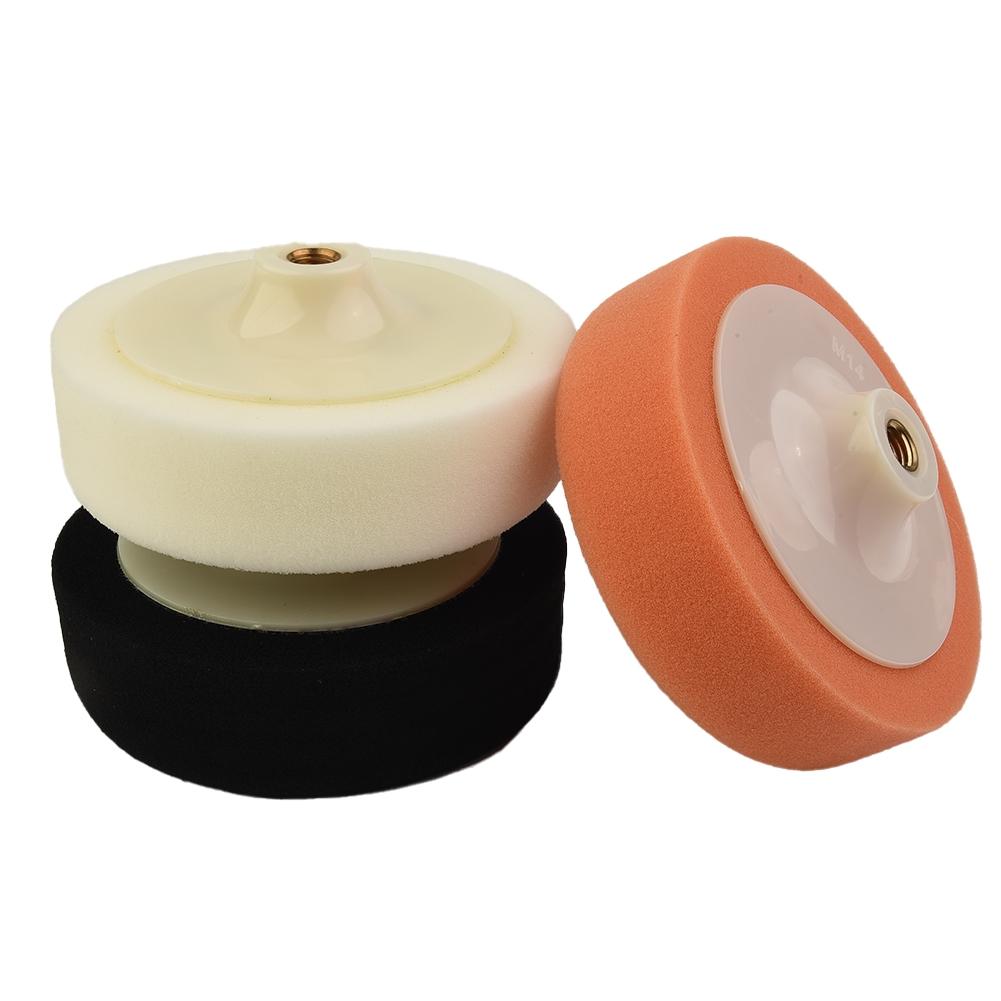 3 X Sponge Polishing Waxing Buffing Pads Kit Compound Auto Car Polisher