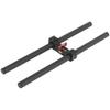 15mm Dual-Hole Tube Clamp Camera Mount For DSLR Cameras With Quick-Release Knob And Photography Slide Rail Support