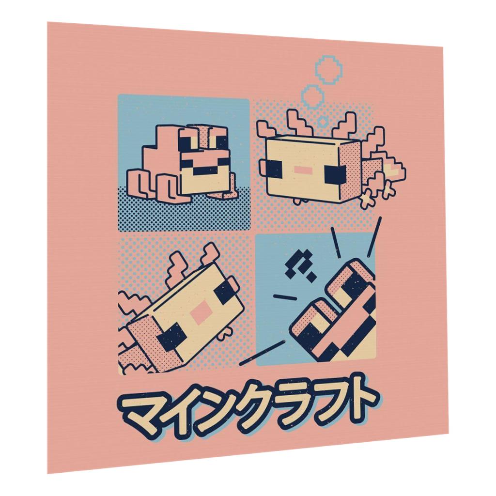 Minecraft Frog Canvas Print