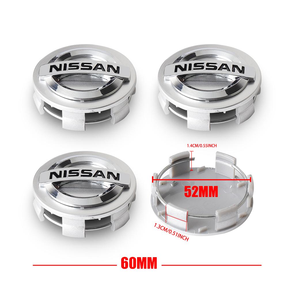 4 buc 54/60MM Styling Auto Capac Centru Roată Capace Butuc Insignă Accesorii Pentru Nissan Nismo GTR Qashqai Almera Teana V36 Sylphy Note