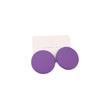 Pinkdudu Candy Color Round Acrylic Stud Earrings Color Sprayed Earrings Cute Simple Casual Earrings PD2232