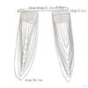 Dangling Tassels Shoulder Chain Necklace Body Jewelry Metal for Prom Women