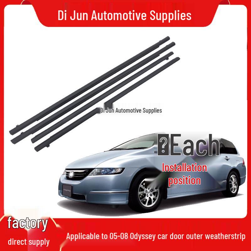 

Honda Odyssey 05-09 Window Weatherstrip Seal Left Rear Door