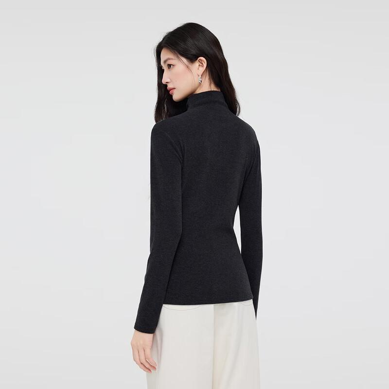 FivePlus Women's High-Neck Knitted Long Sleeve Top