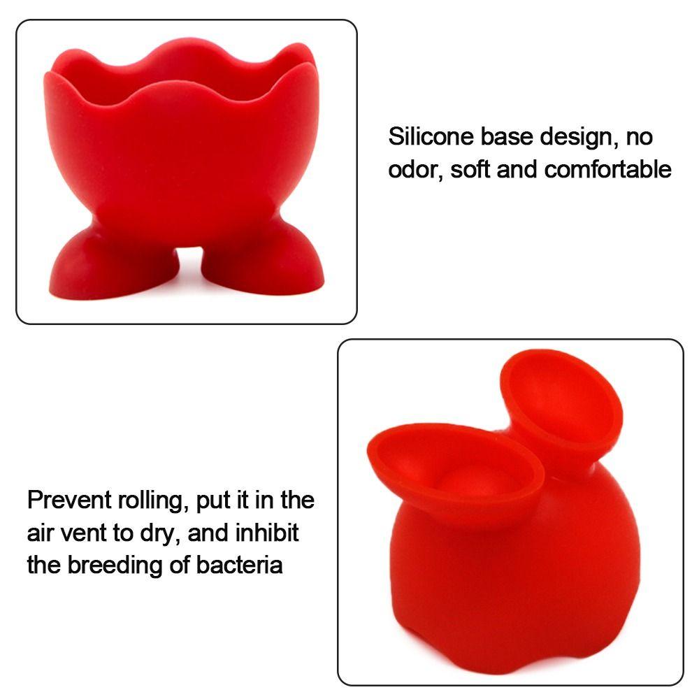 Storage Bracket Separator Egg Cup Holder Kitchen Supplies Eggs Container Makeup Sponge Rack