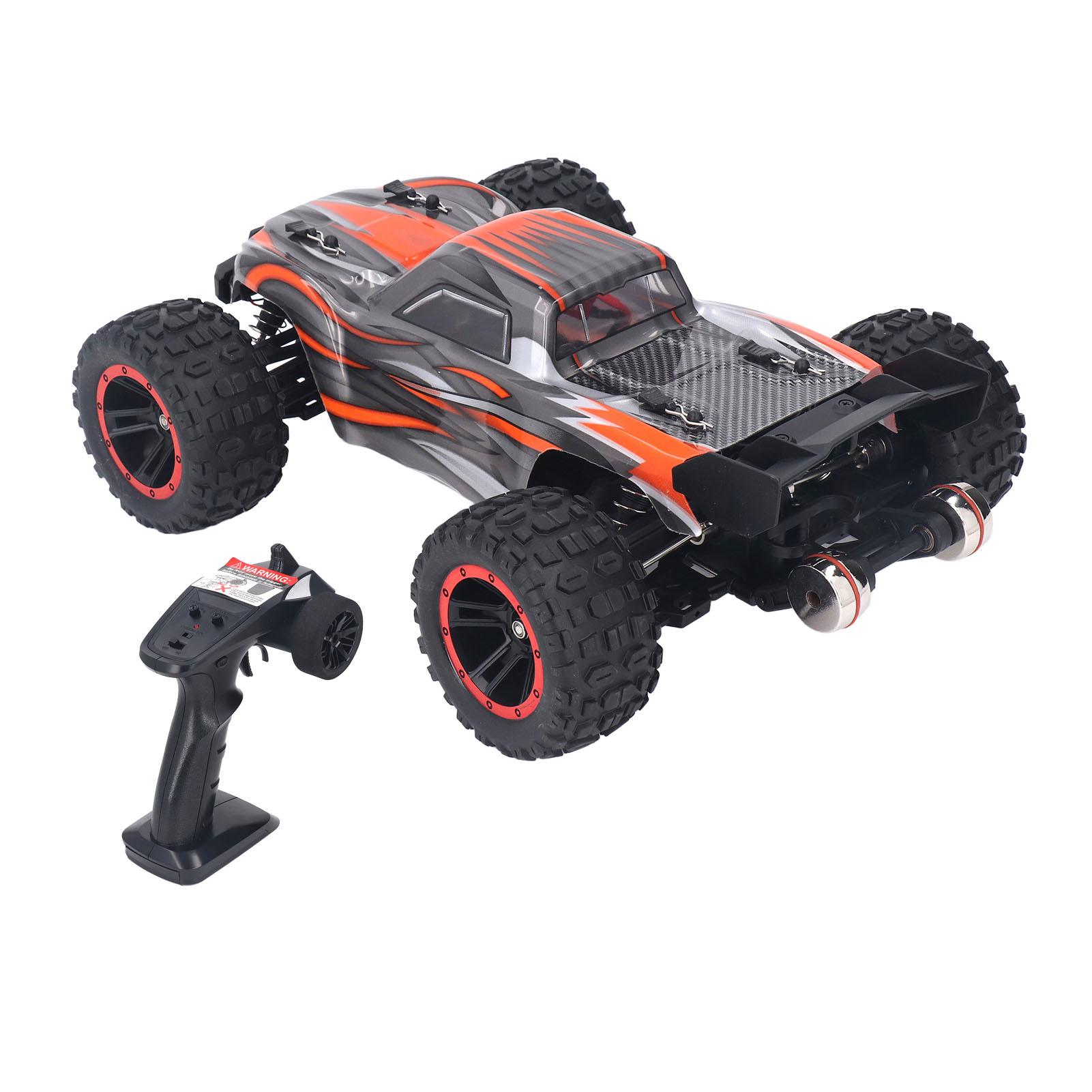 

Бесщеточный быстрый радиоуправляемый автомобиль 2.4G 114 Scale 4WD Off Road Remote Control All Terrain Truck Toy Gift 2105A оранжевый