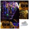 Led Christmas Icicle Lights Window Falling Rain Outdoor Garden Party Home Decor